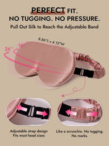 [Pale Mauve] SilkSilky-CA 22Momme Eye Mask 004