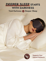 [Dark Gray] SilkSilky-CA 22Momme Eye Mask 005