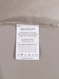 SilkSilky CA 22Momme Pure Silk Sheet Gray 005