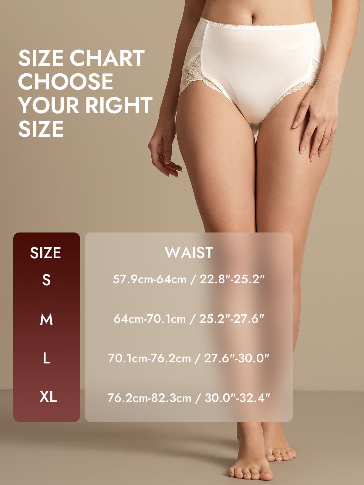 [White] SilkSilky-CA 100% Silk Jersey Panty 008