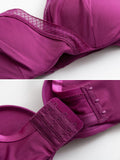 SilkSilky CA Silk Knitted Bra Purple 005