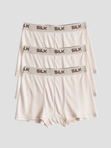 [Beige] SilkSilky-CA 100% Silk Jersey Men's Underwear 002