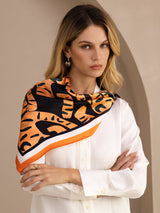 [Black Tiger] SilkSilky-CA Scarf 002