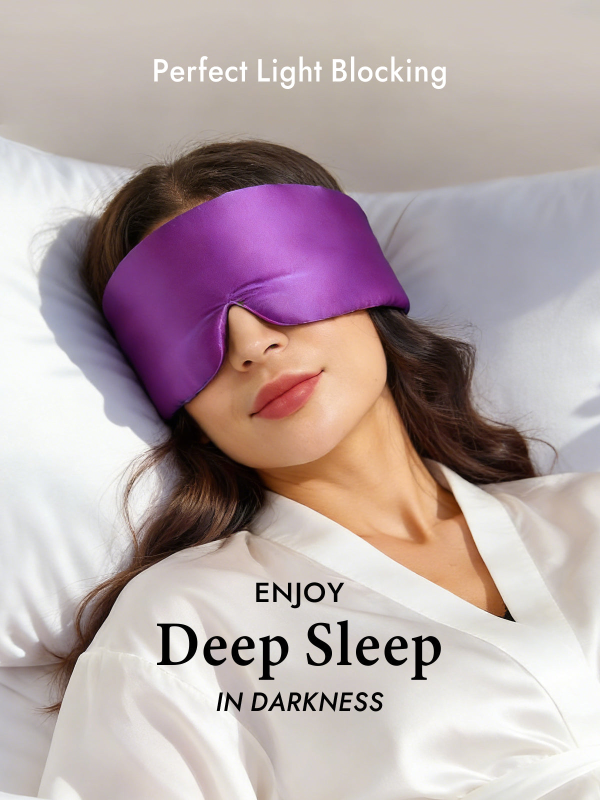 [Purple] SilkSilky-CA 19Momme Pure Silk Eye Mask 003