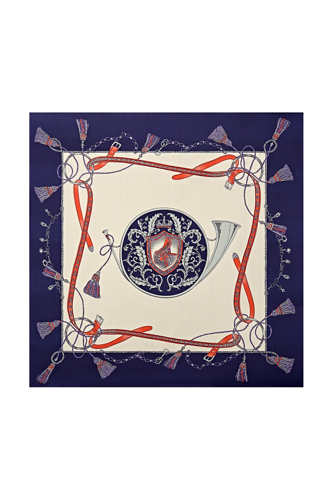 [Multi] SilkSilky-CA Pure Silk Scarf 004