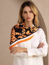 [Black Tiger] SilkSilky-CA Scarf 005