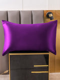 SilkSilky-CA 19Momme Pure Silk Pillowcase Purple 004