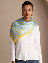 [Blue Banana] SilkSilky-CA Scarf 002
