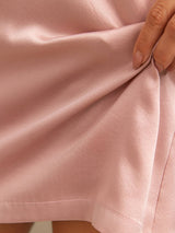 [Peach Skin] SilkSilky-CA 19Momme Machine-Washable Silk Sleeveless Scoop Neck Nightgown 006