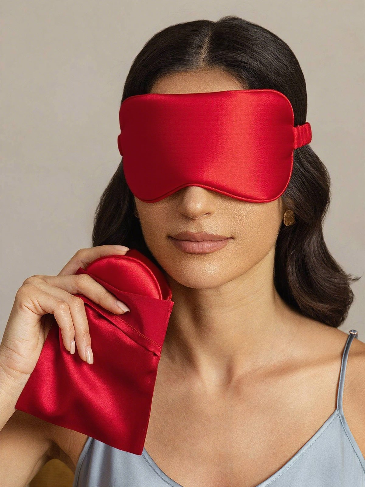 [Wine] SilkSilky-CA Pure Silk Eye Mask 004