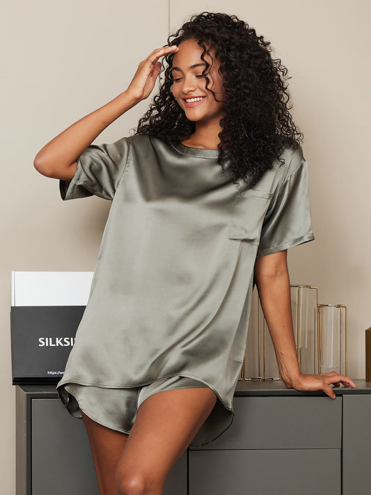 Silk Sleepwear for Men and Women,Nightwear Sale - SILKSILKY CA