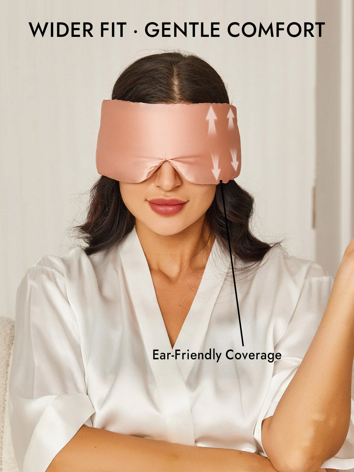 [Pink] SilkSilky-CA 19Momme Pure Silk Eye Mask 005