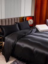 [Black] SilkSilky-CA 22Momme Bedding Set 006