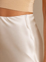 [Beige] SilkSilky-CA Skirt 004