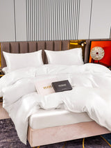 [White] SilkSilky-CA 22Momme Bedding Set 005