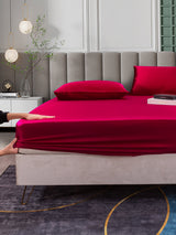 [Wine] SilkSilky-CA 25Momme Bedding Set 006