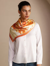 [Yellow Balloon] SilkSilky-CA Scarf 003
