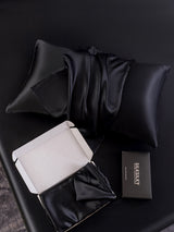 [Black] SilkSilky-CA 22Momme Pure Silk Pillowcase 005