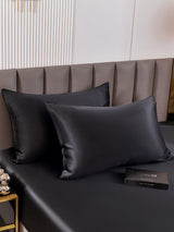 [Black] SilkSilky-CA 19Momme Pure Silk Pillowcase 003