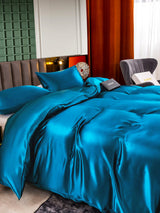 [Teal] SilkSilky-CA 25Momme Bedding Set 005
