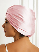 [Light Pink] SilkSilky-CA Sleep Cap 004