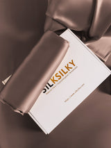 [Brown] SilkSilky-CA 19Momme Pure Silk Pillowcase 007
