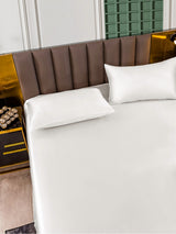 [White] SilkSilky-CA 25Momme Bedding Set 005