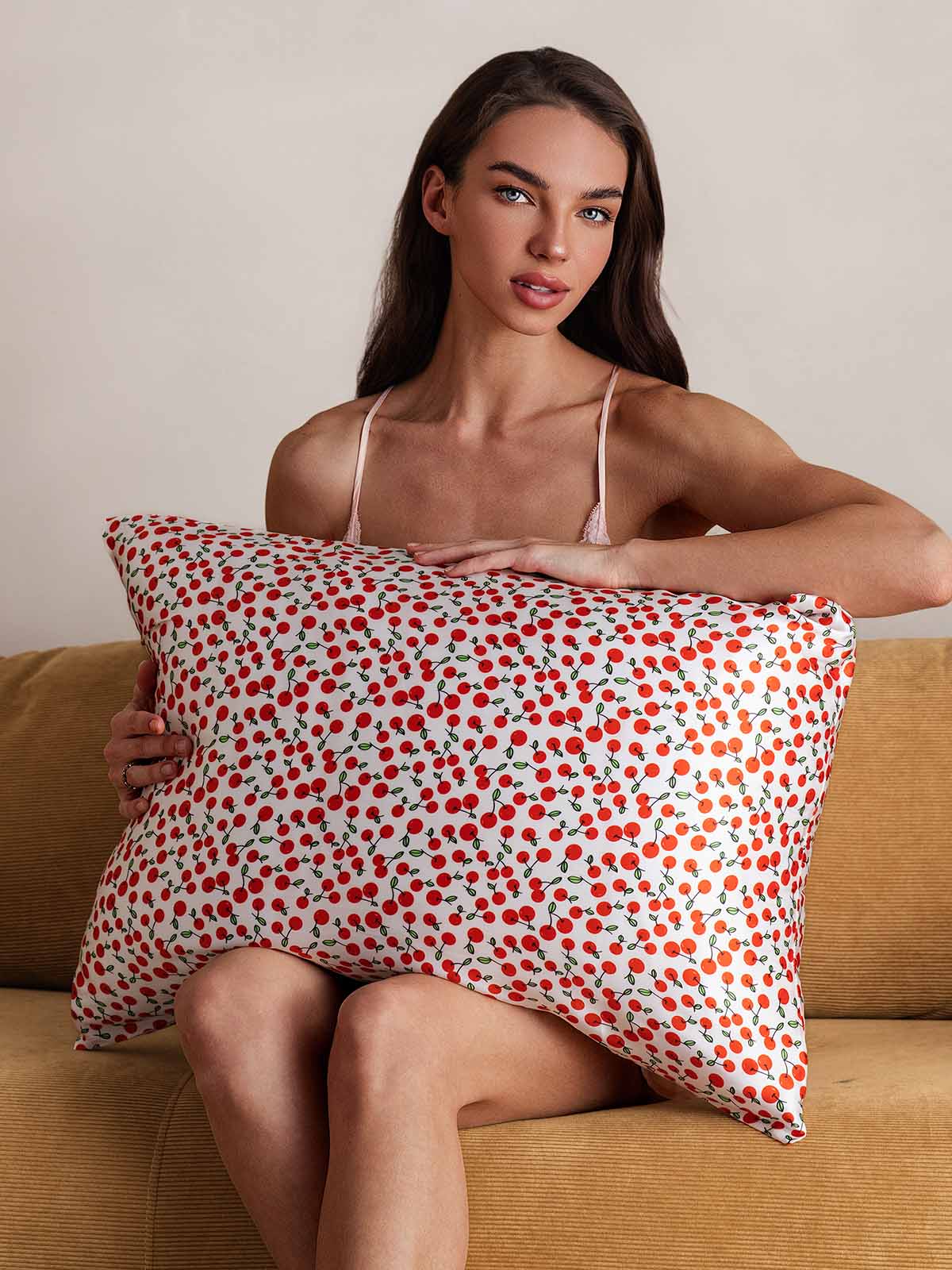 100% Organic Pure Silk Printed Pillowcase