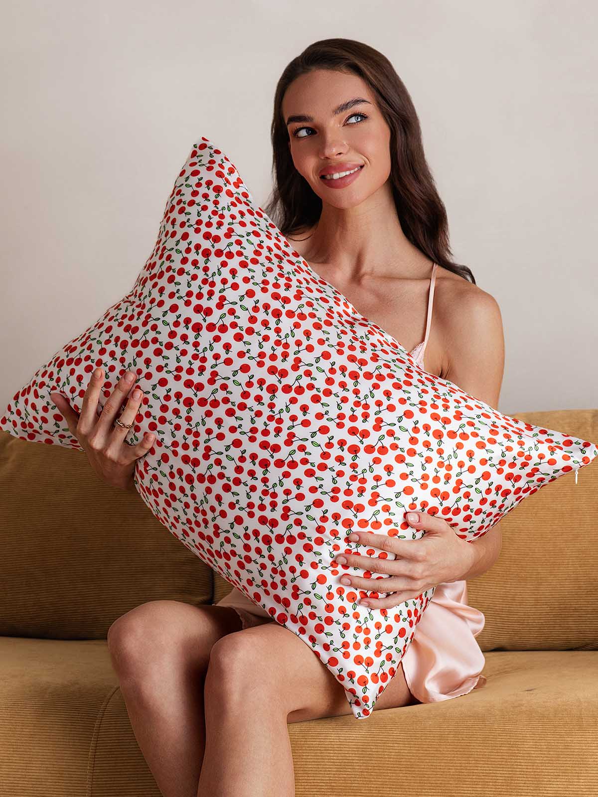 100% Organic Pure Silk Printed Pillowcase