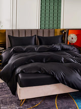 [Black] SilkSilky-CA 25Momme Bedding Set 003