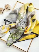 [P008] SilkSilky-CA Pure Silk Scarf 002