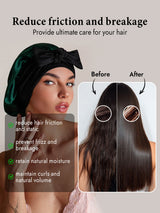 [Dark Green] SilkSilky-CA Sleep Cap 003