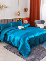 [Teal] SilkSilky-CA 19Momme Bedding Set 004
