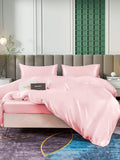 SilkSilky CA 25Momme Pure Silk Bedding Set Pink 003