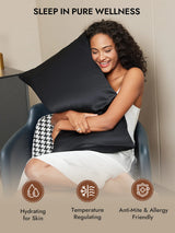 [Black] SilkSilky-CA 30Momme Pillowcase 005