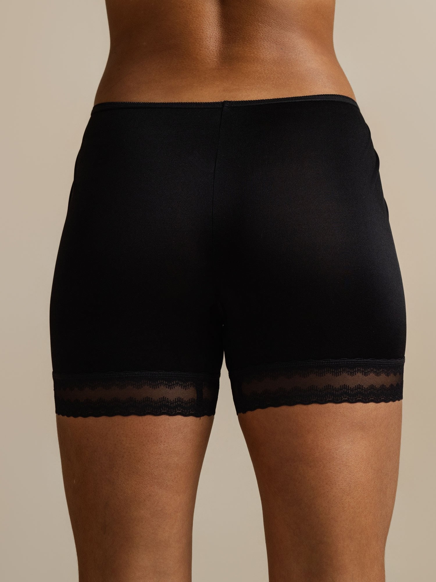 [Black] SilkSilky-CA Pure Silk Panty 002,