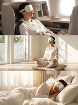[Light Gray] SilkSilky-CA 22Momme Eye Mask 008