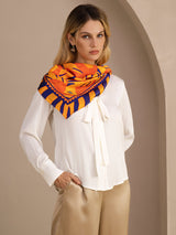 [Orange Dog] SilkSilky-CA Scarf 005