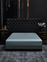 [Grayish Blue] SilkSilky-CA 19Momme Sheet 002