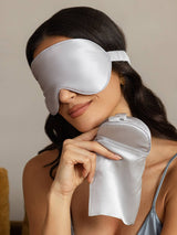[Silver] SilkSilky-CA Eye Mask 002