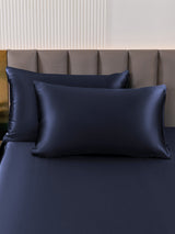 [Dark Blue] SilkSilky-CA 22Momme Pure Silk Pillowcase 001