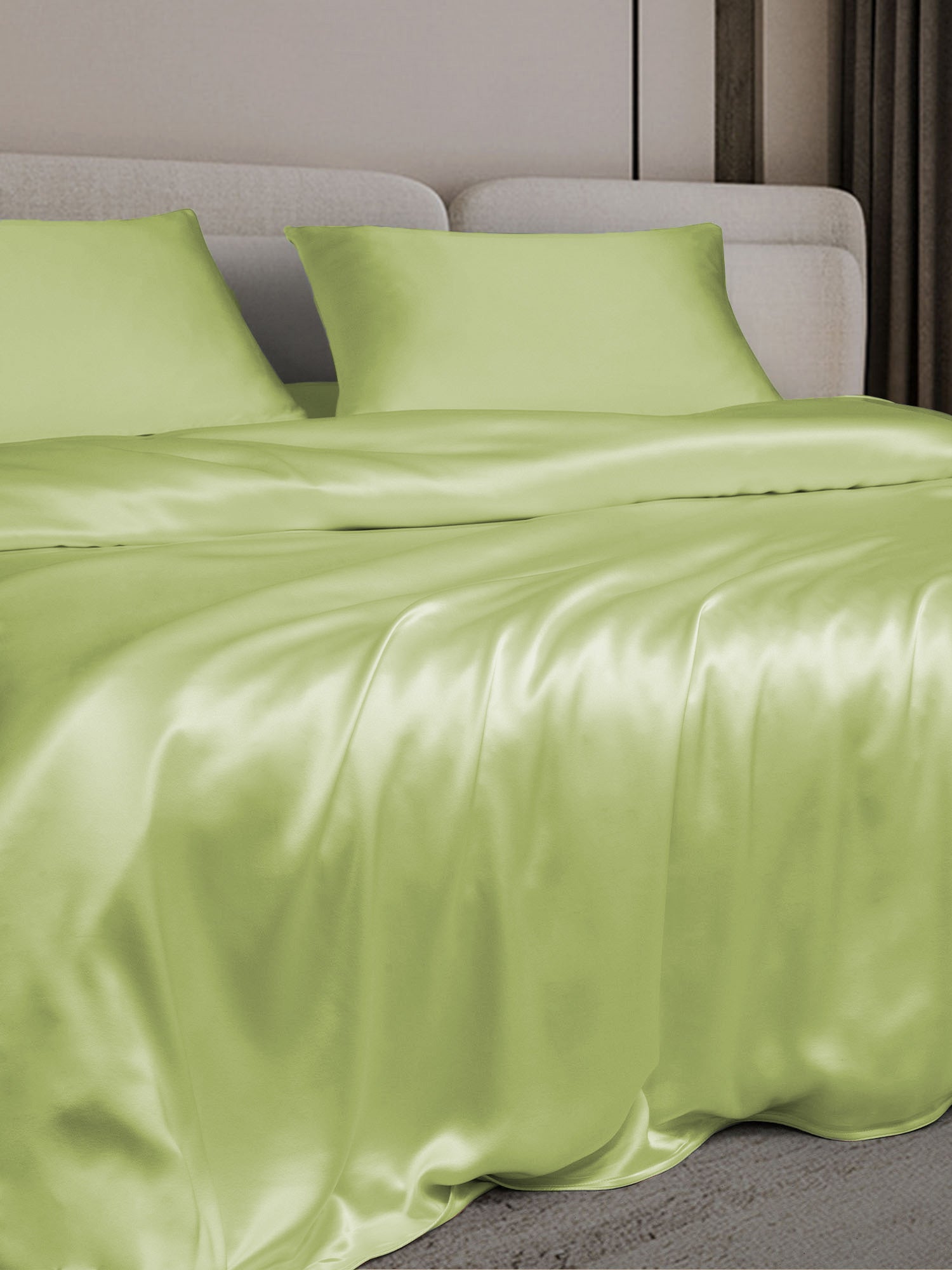 [Mint Green] SilkSilky-CA 19Momme Bedding Set 003