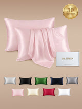 [Pink] SilkSilky-CA 30Momme Pillowcase 001
