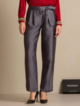 [Gray] SilkSilky-CA Women's Pants 007