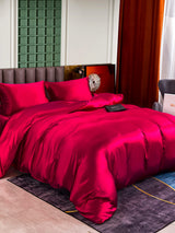 [Wine] SilkSilky-CA 25Momme Bedding Set 003