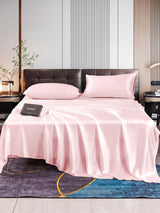 [Pink] SilkSilky-CA 22Momme Pure Silk Bedding Set 001,