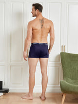 [Dark Blue] SilkSilky-CA Pure Silk Mens Underwear 002,
