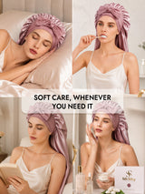 [Pink] SilkSilky-CA Sleep Cap 006
