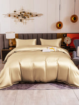[Beige] SilkSilky-CA 19Momme Bedding Set 005