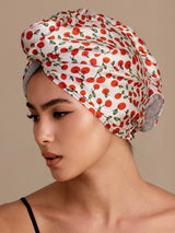 [Cherry] SilkSilky-CA Hair Towel Wrap 002